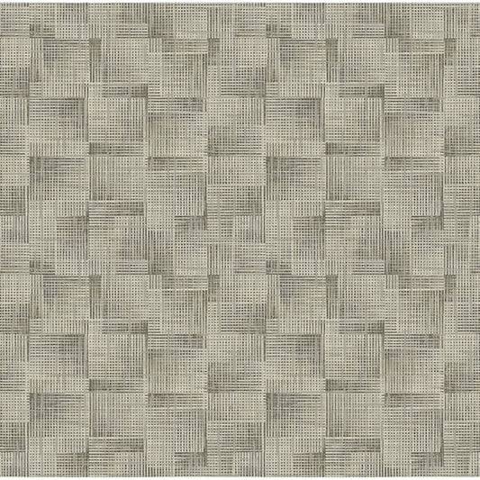 Ting Coffee Abstract Woven Wallpaper