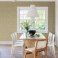 Ting Brown Abstract Woven Wallpaper