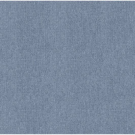 Sydney Navy Faux Linen Wallpaper