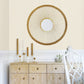 Sydney Cream Faux Linen Wallpaper