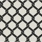 Payton Black Hexagon Trellis Wallpaper