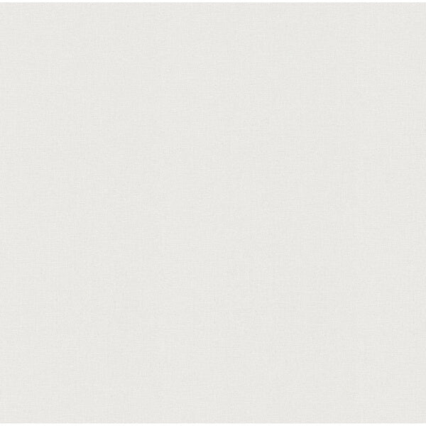 Meade White Fine Weave Wallpaper