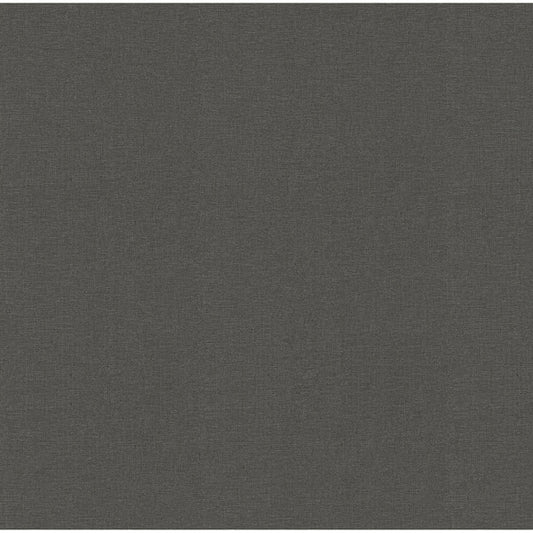 Meade Charcoal Fine Weave Wallpaper