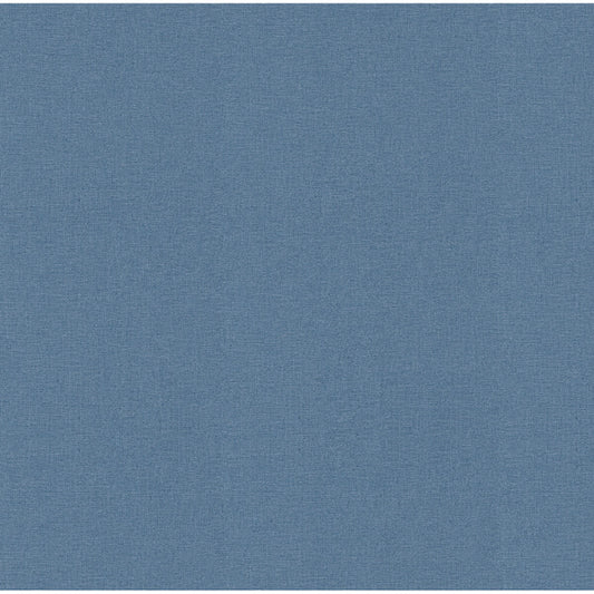 Meade Denim Fine Weave Wallpaper