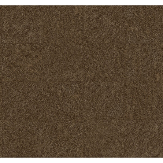 Flannery Brown Animal Hide Wallpaper