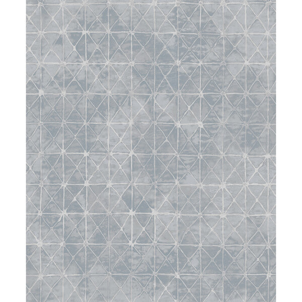 Odell Light Blue Antique Tiles Wallpaper