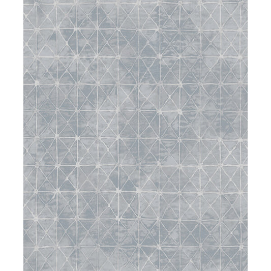 Odell Light Blue Antique Tiles Wallpaper