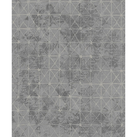 Odell Slate Antique Tiles Wallpaper