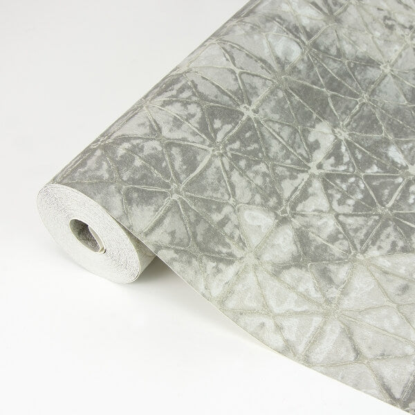 Odell Slate Antique Tiles Wallpaper