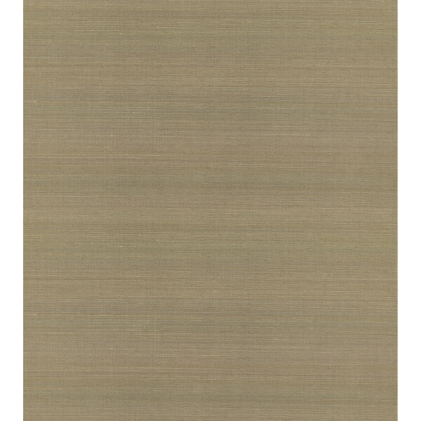 Hiromi Pewter Abaca Grasscloth Wallpaper