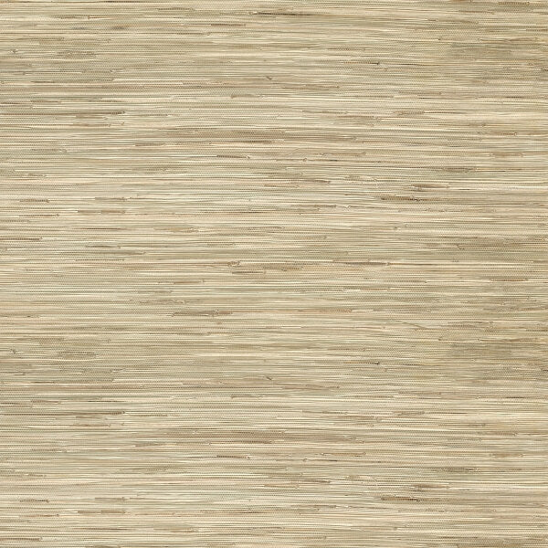 Sogen Khaki Knotted Sea Grasscloth Wallpaper