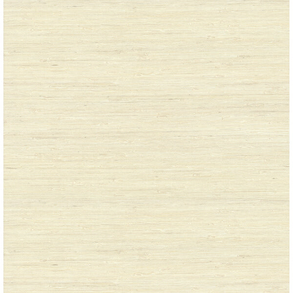 Battan Cream Jute Grasscloth Wallpaper
