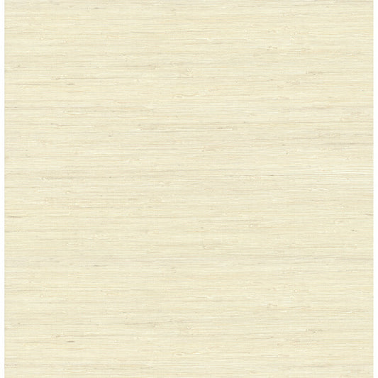 Battan Cream Jute Grasscloth Wallpaper
