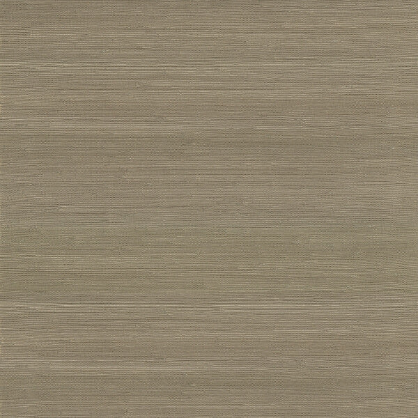 Battan Olive Jute Grasscloth Wallpaper