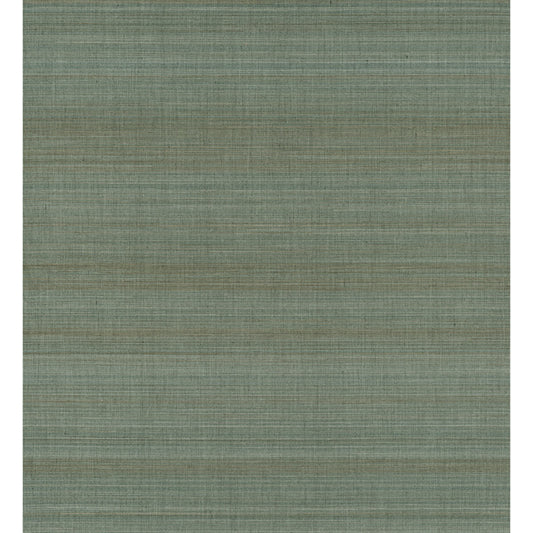 Mai Teal Abaca Grasscloth Wallpaper