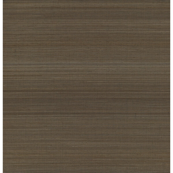 Mai Dark Grey Abaca Grasscloth Wallpaper
