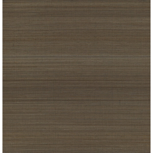 Mai Dark Grey Abaca Grasscloth Wallpaper