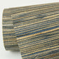 Shuang Teal Handmade Grasscloth Wallpaper
