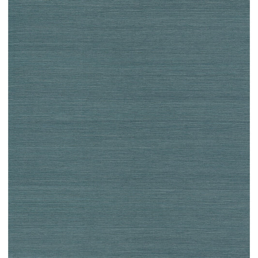 Aiko Blue Sisal Grasscloth Wallpaper
