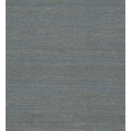 Aiko Teal Sisal Grasscloth Wallpaper
