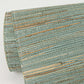 Kira Turquoise Hemp Grasscloth Wallpaper