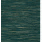 Kira Teal Hemp Grasscloth Wallpaper