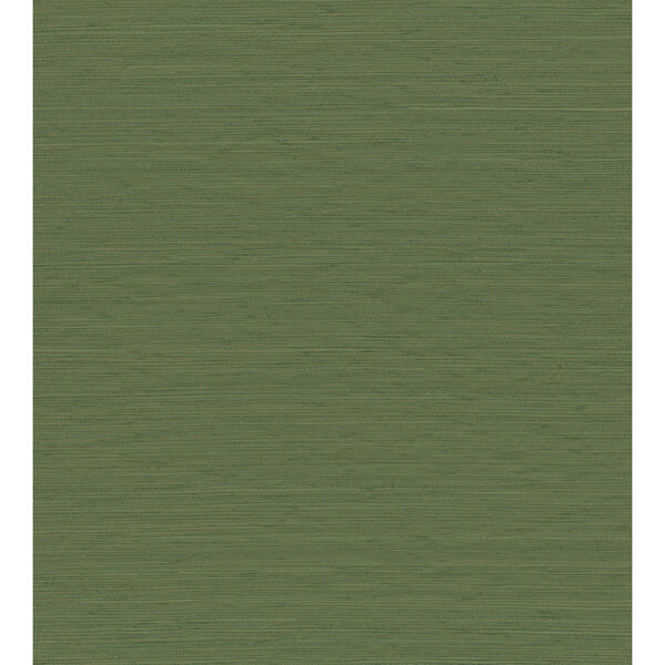 Kira Green Hemp Grasscloth Wallpaper
