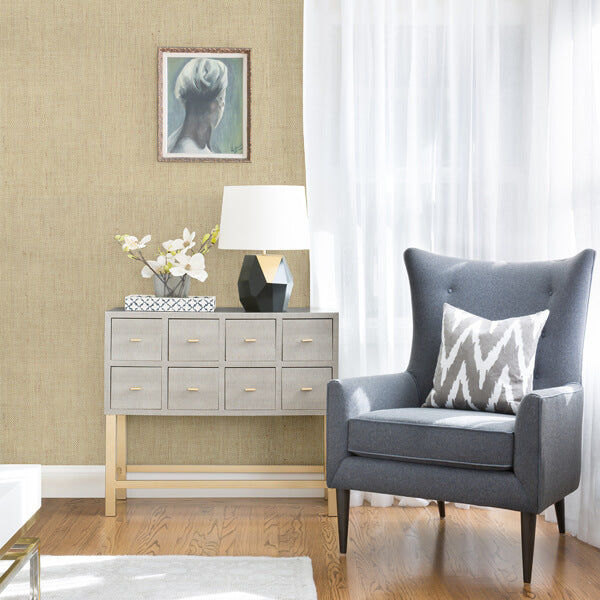 Yanyu Wheat Paper Weave Grasscloth Wallpaper