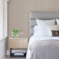 Hui Mauve Paper Weave Grasscloth Wallpaper