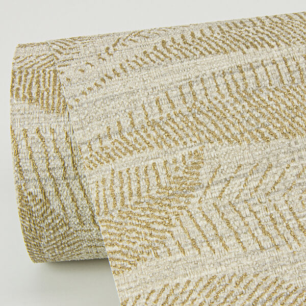 Lei Gold Leaf Wallpaper