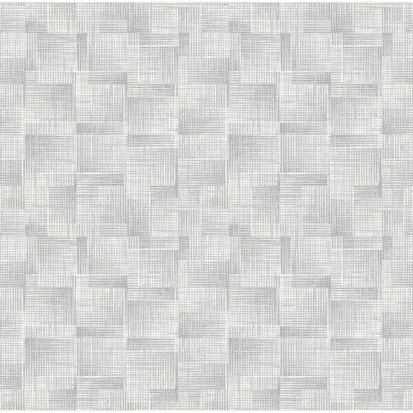 Ting Light Blue Lattice Wallpaper