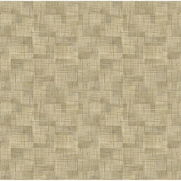 Ting Brown Lattice Wallpaper