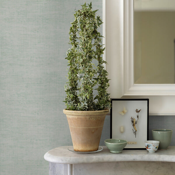 Yawen Green String Wallpaper