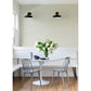 Voltaire Grey Beaded Geometric Wallpaper