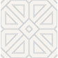 Voltaire Indigo Beaded Geometric Wallpaper