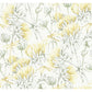 Mariell Gold Dragonfly Wallpaper
