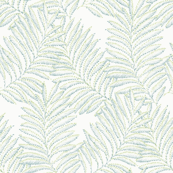 Finnley Green Inked Fern Wallpaper
