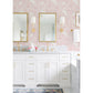 Finnley Pink Inked Fern Wallpaper