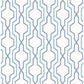 Rion Blue Trellis Wallpaper