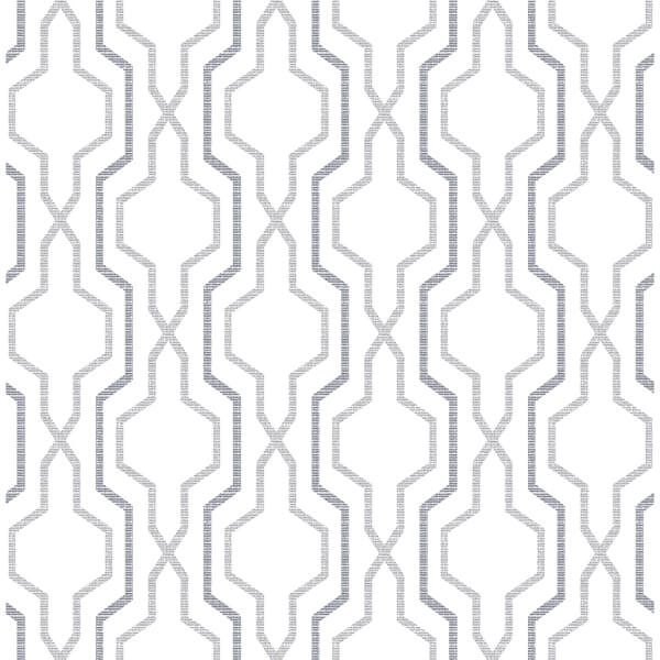 Rion Grey Trellis Wallpaper