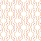 Rion Orange Trellis Wallpaper