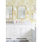 Zag Yellow Modern Plaid Wallpaper