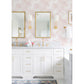 Zag Pink Modern Plaid Wallpaper