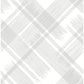 Zag Grey Modern Plaid Wallpaper