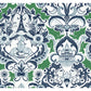 Sadie Green Parisian Damask Wallpaper