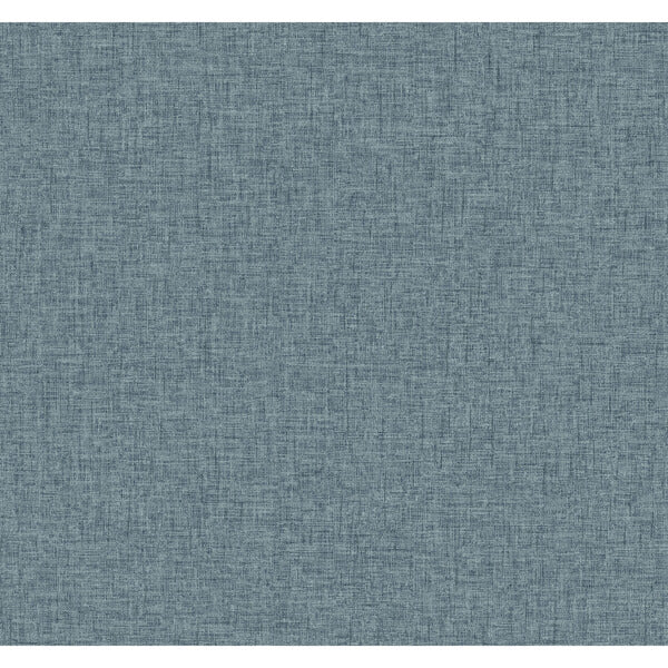 Bentley Navy Faux Linen Wallpaper