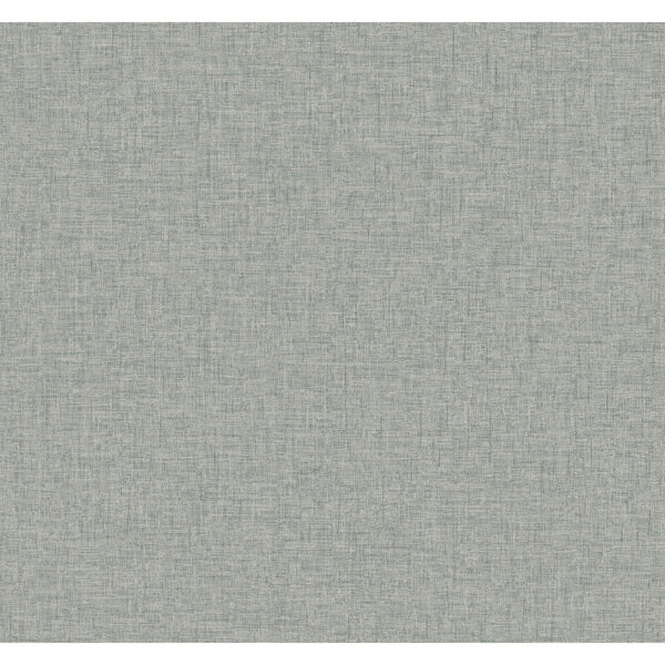 Bentley Slate Faux Linen Wallpaper