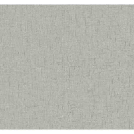 Bentley Grey Faux Linen Wallpaper