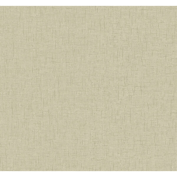 Bentley Beige Faux Linen Wallpaper