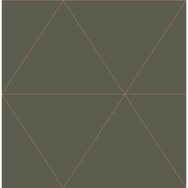 Twilight Grey Geometric Wallpaper